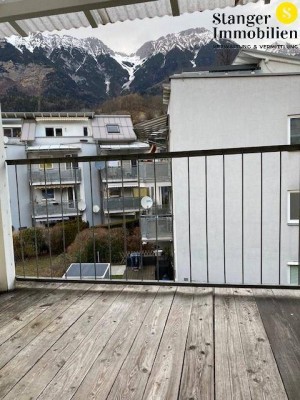 Ruhig gelegene 2-Zimmer-Wohnung mit Blick auf die Berge, 2 Balkone und TG-Abstellplatz