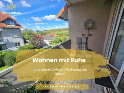 Charmante Wohnung in ruhiger Lage - Helle Wohnung mit 2 Zimmern und Balkon in Bad Sulza