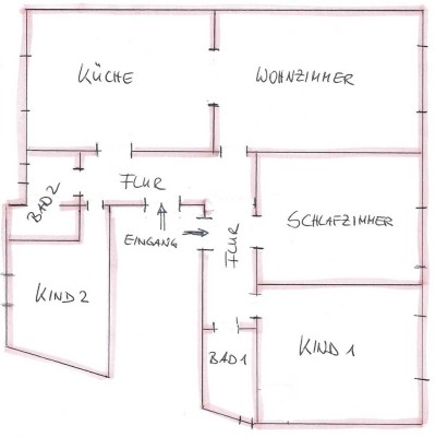 Gepflegte 4-Zimmer-Wohnung mit *EBK* in Bochum