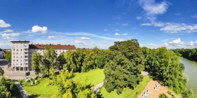 Ansprechende 2-Zimmer-Wohnung am Lechufer in Augsburg