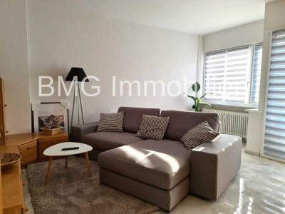 Sonnig, ruhig, Balkon, möbliert und ausgestattet