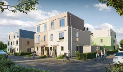 Doppelhaushälfte mit großer Dachterrasse