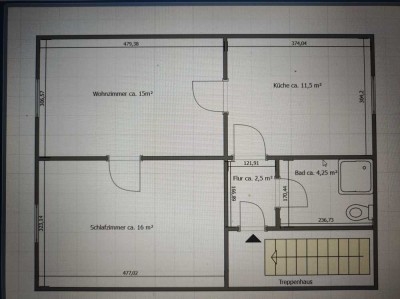 Modernisierte 2,5-Raum-Wohnung in Bochum