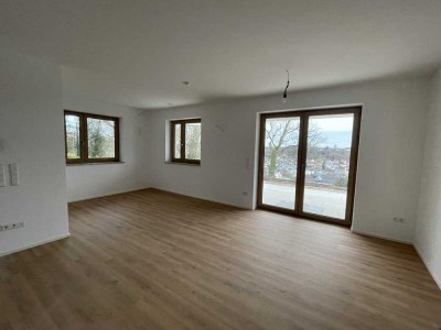 Erstbezug: Zentrumsnahe 2-Zimmer Wohnung mit Traumblick in Biberach an der Riß