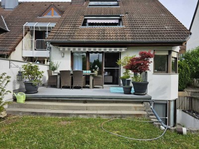 Großzügige 4,5-Zimmer-Garten-Wohnung auf zwei Ebenen in Mainz - Frankenhöhe
