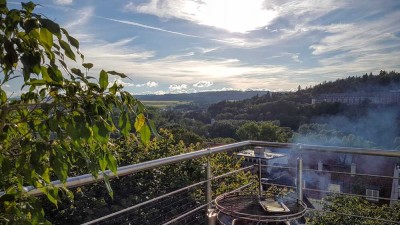 2-Zimmer-Wohnung/Haus mit Balkon, Garten und traumhafter Aussicht