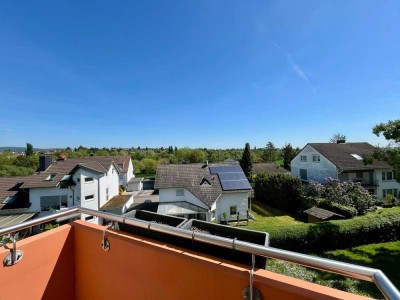 Top modernisiert - 
Freigestellte 2-Zimmer-Wohnung 
mit Balkon in WI-Delkenheim