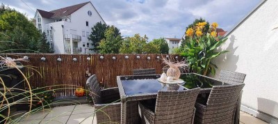 Viernheim: Wohnen auf zwei Ebenen – Maisonette mit Sonnenterrasse