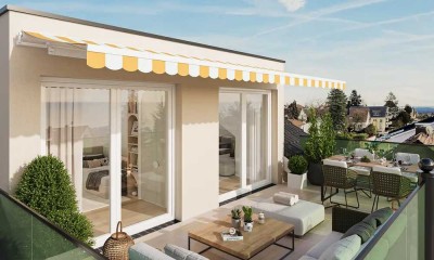 Leben über den Dächern, prachtvolles Penthouse am Kapellenberg