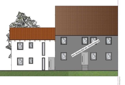 3-Familienhaus mit beantragtem Neubau als DHH, ruhige Lage an Allacher Lohe