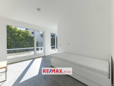 Kapitalanlage: Großes möbliertes 1-Zimmer-Apartment mit TG-Stellplatz– Neubau in Augsburg!