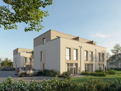 Mittelhaus: Design trifft Nachhaltigkeit- Ihr Neubau-Traum in Freiburg-Tiengen mit KFW-QNG