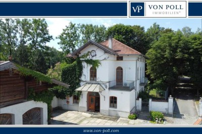 Prachtvolle Rarität und einmalige Schönheit! Villa im Toskana-Stil mit parkähnlicher Gartenanlage