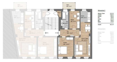 Denkmalgeschützte 3-Zimmer-Wohnung im Gründerzeithaus in ruhiger Seitenstraße in Anger-Crottendorf