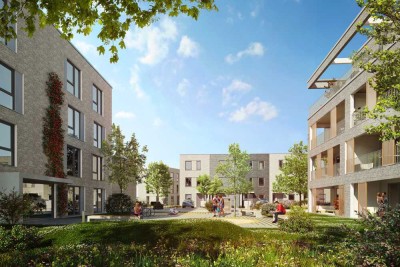 Neubau 3 ZW - gefördertes Wohnen, einkommensabhängig