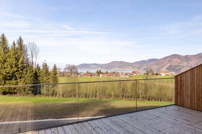 Neubauwohnung am Attersee mit großer Terrasse