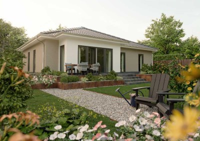 Der Bungalow mit dem charmanten Walmdach – stufenlos glücklich sein in Sontra OT Wichmannshausen