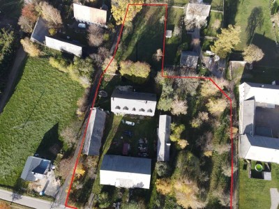 Sanierungsbedürftiger Vierseitenhof (Denkmal) mit 10.000 qm Grundstück nahe A4-ST Berbersdorf