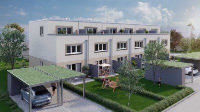 Rheinfelden Herten # Neubau KFW40,  Reihenendhaus mit Keller, Garten und mehr!