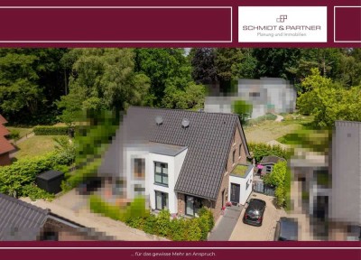 Hochwertige DHH von 2020, fußläufig zum See, Wald und nahe der Ostsee