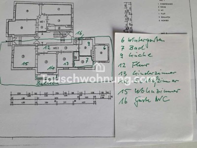 Tauschwohnung: Schöne 3 Zimmerwohnung im Erfurter Süden