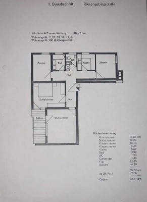 Stilvolle, modernisierte 4-Zimmer-Wohnung mit Balkon und Einbauküche in Göppingen 285.000 € VHB