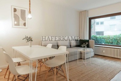 Zentrale und möblierte 3-Zimmer-Wohnung mit Terrasse!