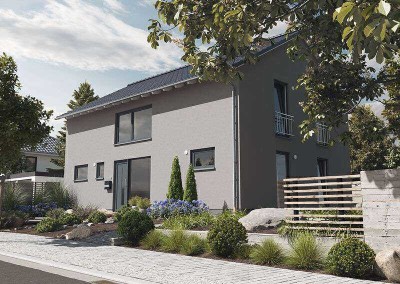 Landhaus modern, massiv gebaut, Preis inkl. Grundstück