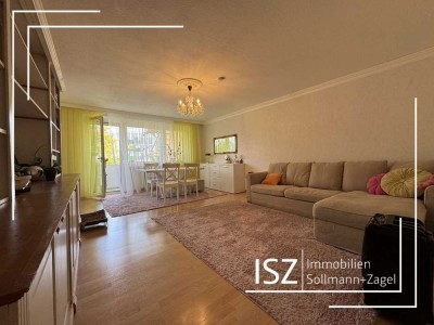 Wohnen mit Komfort: 3 Zimmer, zwei Balkone und Stellplatz