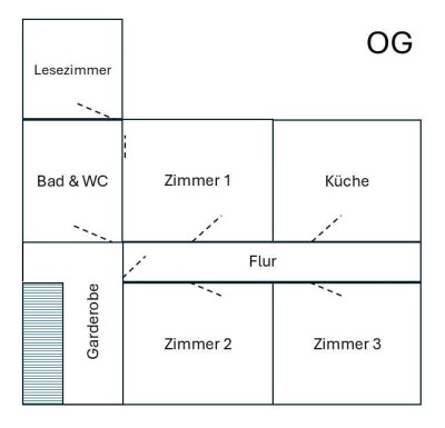 Gepflegte 4-Zimmer-Wohnung mit Garten