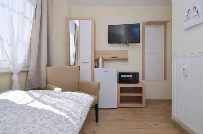 möbliertes 1-Zimmer-Apartment mit eigenem Bad in Mainzer Toplage