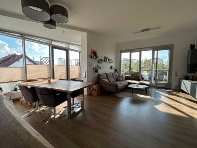 Exklusive 3,5-Zimmer-Penthouse-Wohnung mit Tiefgarage – Toplage Stadtmitte – provisionsfrei