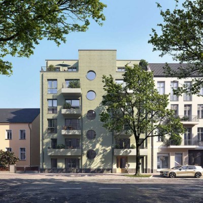 Neubau 1,5-Zimmer-Wohnung mit Terrasse & Einbauküche im Erdgeschoss