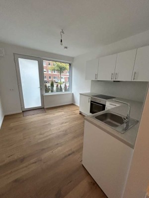 Neubauwohnung mit kleinem Garten und eigenem Eingang