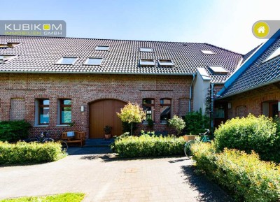 Exklusives Wohnen in historischem, denkmalgeschütztem Vierkanthof. Stilvolle Maisonettewohnung.