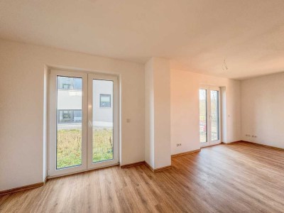 3-Raum-WE / Neubau - Erstbezug -  Kaminofen - gr. Terrasse, Pkw-Stellplatz