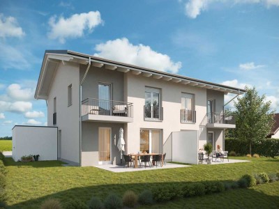 Große Doppelhaushälfte mit Garten am Schloßberg