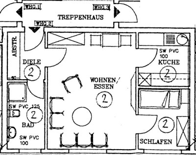 2-Zimmer-Wohnung in Kevelaer