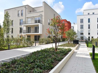 Gemütliche 3 Zi. Wohnung mit Blick ins Grüne in der Nähe von Microsoft und Highlight Towers!