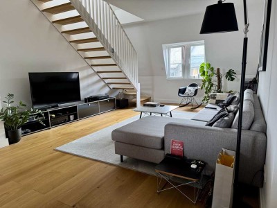 Exklusive Maisonettewohnung mit Skylineblick & hochwertiger Ausstattung im Herzen des Nordends