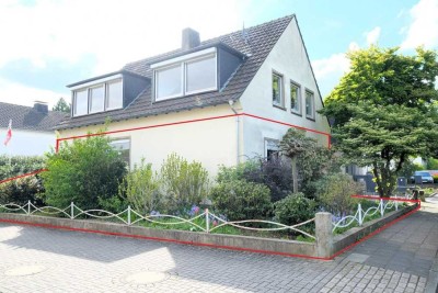 Zur Miete: Erdgeschosswohnung mit Garten und Garage in Toplage