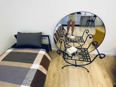 Stilvolles Studenten-Zimmer mit Kitchenette