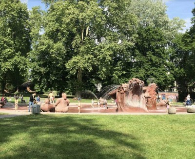 Bornheim: 4-Zimmer-Hochparterre-Wohnung mit Parkblick