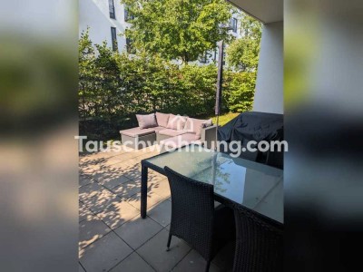 Tauschwohnung: Ruhige 2 Zimmerwohnung mit Garten