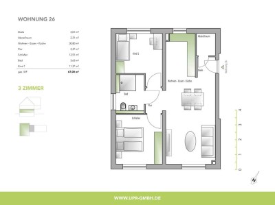 Für Jung und Alt - gemütliche Erdgeschoss Wohnung