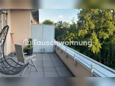 Tauschwohnung: Große 1-Zimmer-DG-Wohnung mit gr. Balkon in HH. Suche Berlin
