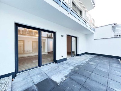 � Modern. Neuwertig. Zentral. 2-Zimmer-Wohnung mit Terrasse & Fußbodenheizung in Euskirchen