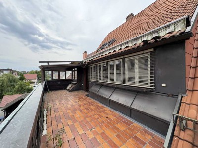 4-Zimmer Wohnung mit großem teilüberdachtem Balkon