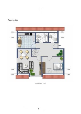 Stilvolle, renovierte 3,5-Zimmer-Maisonette-Wohnung in Dresden mit EBK