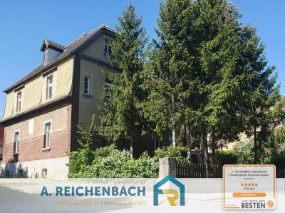 Sanierungsbedürftige Villa mit zwei bestehenden Wohneinheiten in ruhiger Lage von Bad Schmiedeberg!